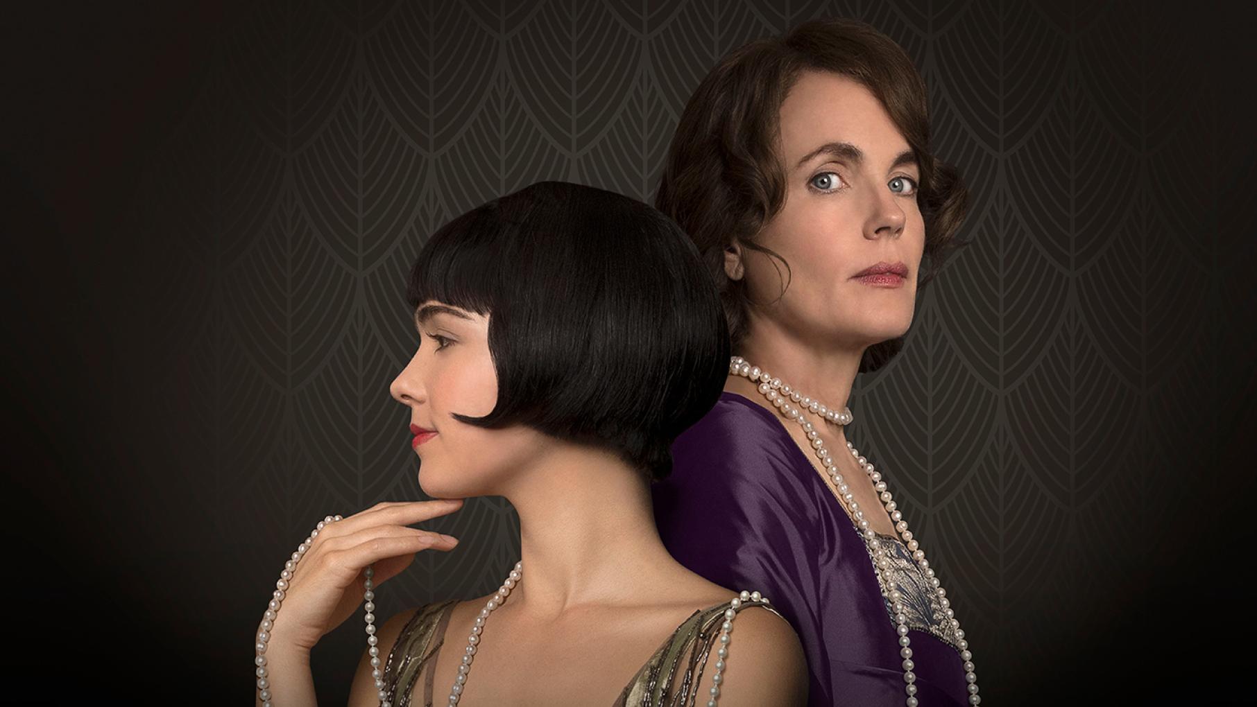 Haley Lu Richardson and Elizabeth McGovern in The Chaperone. Photo: Masterpiece